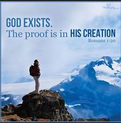creation existence of God